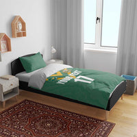 Custom Australia Rugby Bedding Set Sporty Style