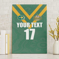 Custom Australia Rugby Canvas Wall Art Sporty Style