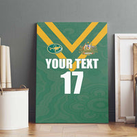 Custom Australia Rugby Canvas Wall Art Sporty Style