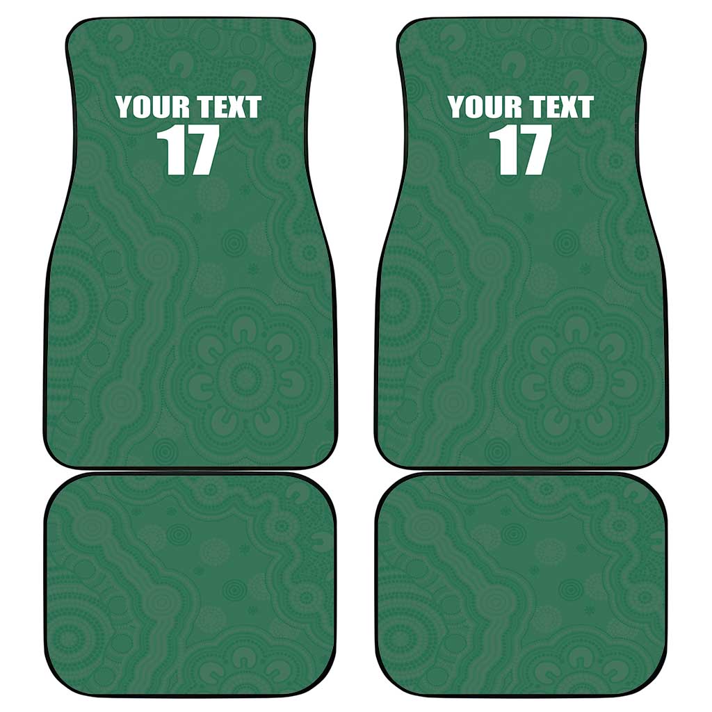 Custom Australia Rugby Car Mats Sporty Style