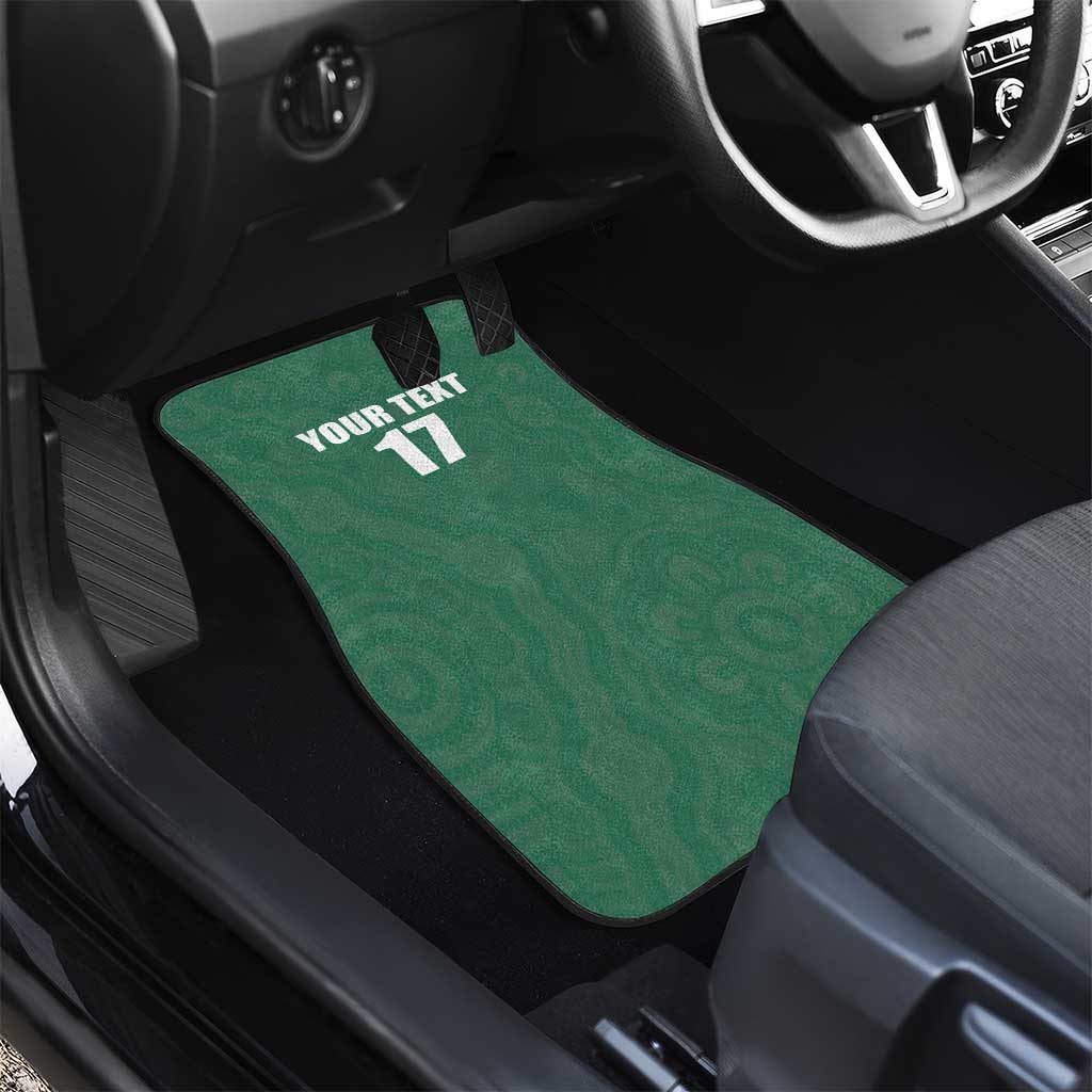 Custom Australia Rugby Car Mats Sporty Style