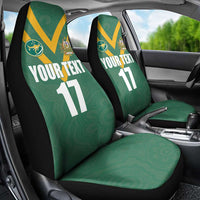 Custom Australia Rugby Car Seat Cover Sporty Style