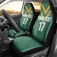 Custom Australia Rugby Car Seat Cover Sporty Style