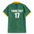Custom Australia Rugby Family Matching Mermaid Dress and Hawaiian Shirt Sporty Style
