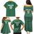 Custom Australia Rugby Family Matching Puletasi and Hawaiian Shirt Sporty Style