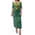 Custom Australia Rugby Family Matching Puletasi and Hawaiian Shirt Sporty Style