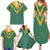 Custom Australia Rugby Family Matching Summer Maxi Dress and Hawaiian Shirt Sporty Style