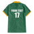 Custom Australia Rugby Family Matching Summer Maxi Dress and Hawaiian Shirt Sporty Style