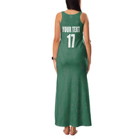 Custom Australia Rugby Family Matching Tank Maxi Dress and Hawaiian Shirt Sporty Style