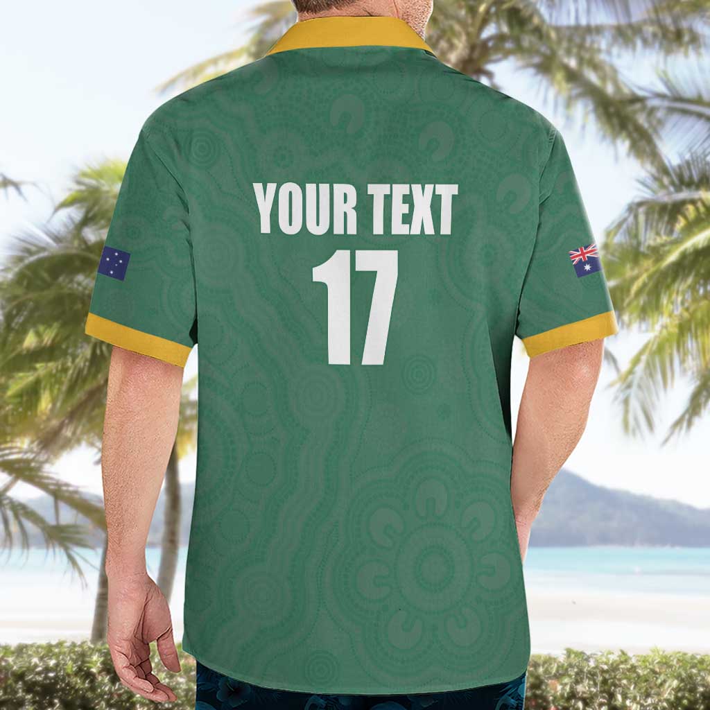 Custom Australia Rugby Hawaiian Shirt Sporty Style