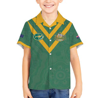 Custom Australia Rugby Hawaiian Shirt Sporty Style