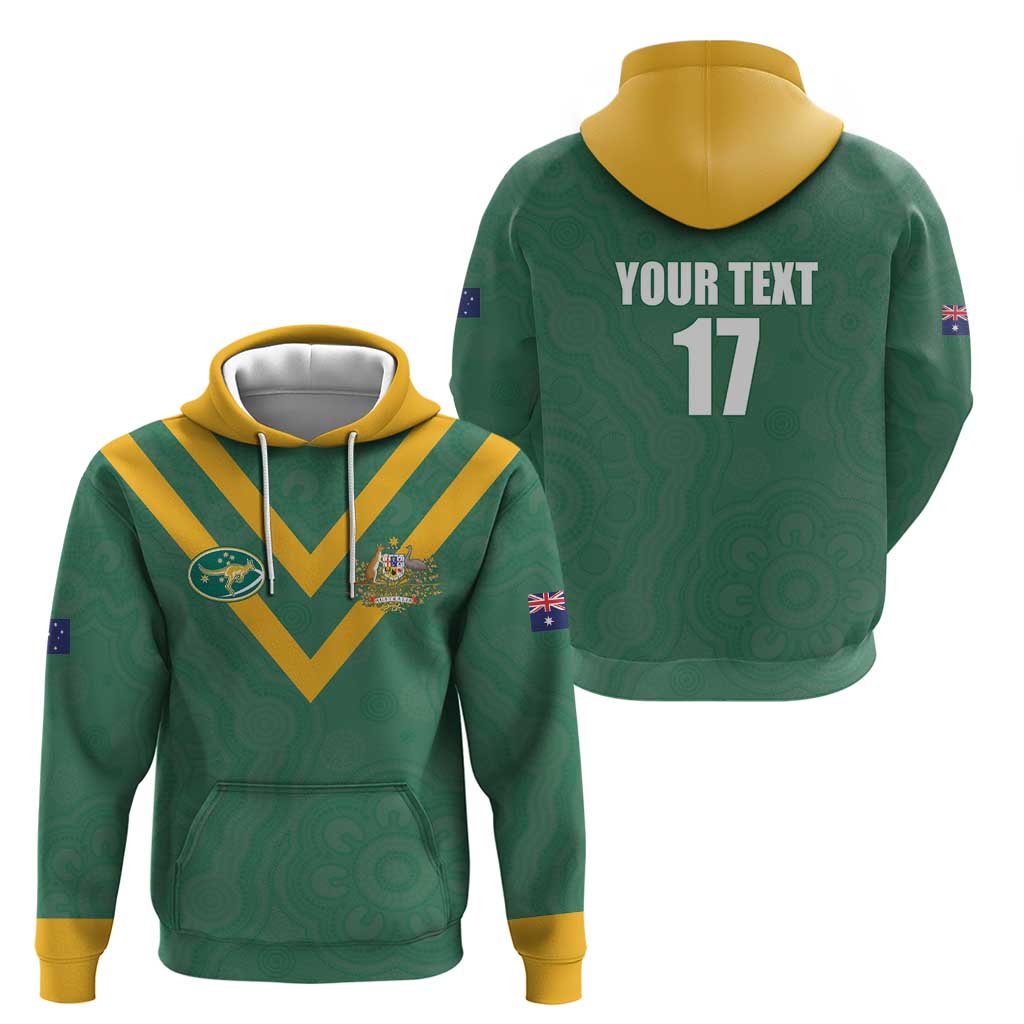 Custom Australia Rugby Hoodie Sporty Style