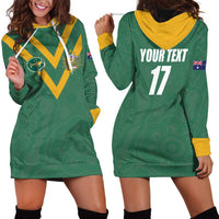 Custom Australia Rugby Hoodie Dress Sporty Style