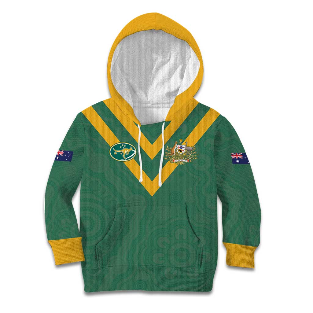 Custom Australia Rugby Kid Hoodie Sporty Style