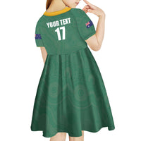 Custom Australia Rugby Kid Short Sleeve Dress Sporty Style