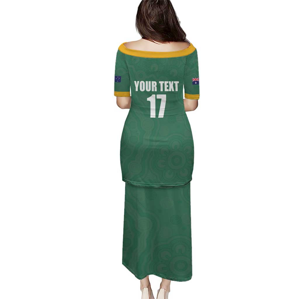 Custom Australia Rugby Puletasi Sporty Style