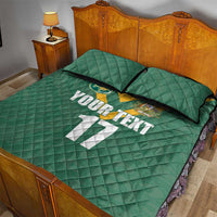 Custom Australia Rugby Quilt Bed Set Sporty Style