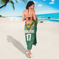 Custom Australia Rugby Sarong Sporty Style