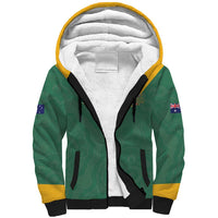 Custom Australia Rugby Sherpa Hoodie Sporty Style