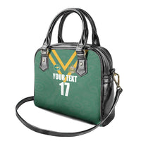 Custom Australia Rugby Shoulder Handbag Sporty Style