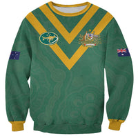 Custom Australia Rugby Sweatshirt Sporty Style