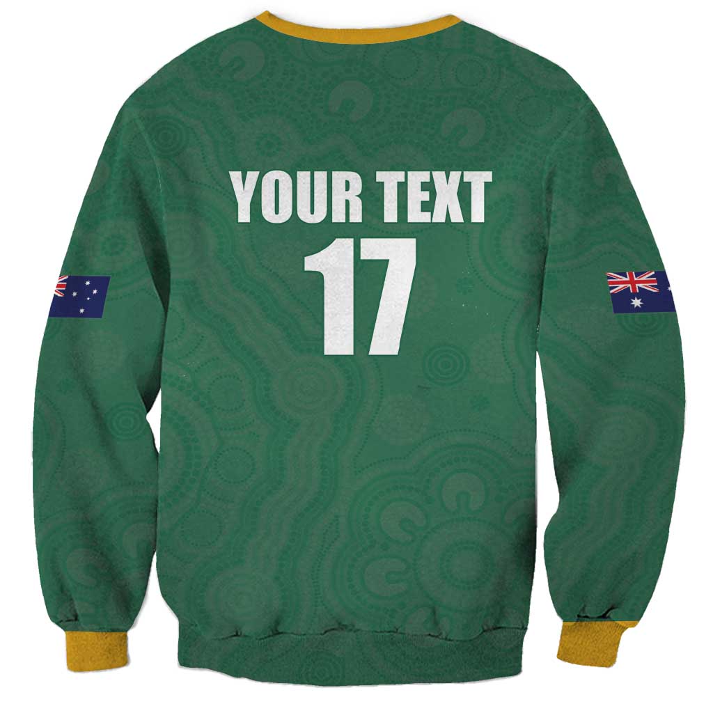 Custom Australia Rugby Sweatshirt Sporty Style