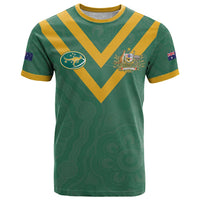 Custom Australia Rugby T Shirt Sporty Style