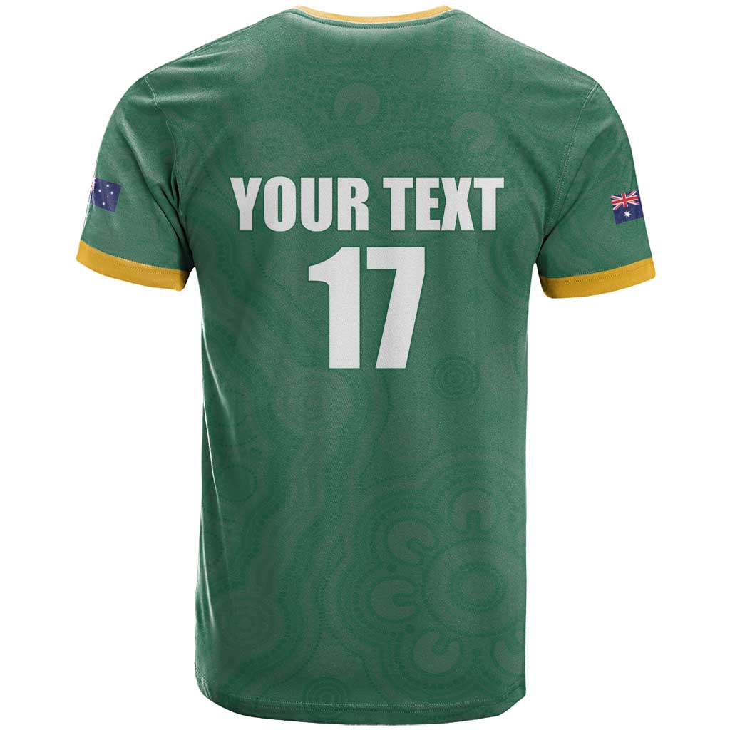 Custom Australia Rugby T Shirt Sporty Style