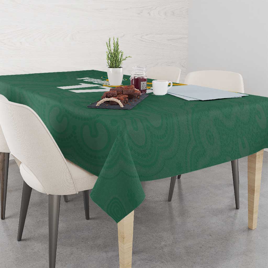Custom Australia Rugby Tablecloth Sporty Style