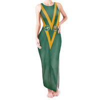 Custom Australia Rugby Tank Maxi Dress Sporty Style