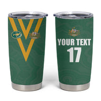 Custom Australia Rugby Tumbler Cup Sporty Style