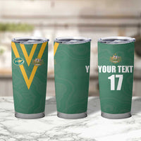 Custom Australia Rugby Tumbler Cup Sporty Style
