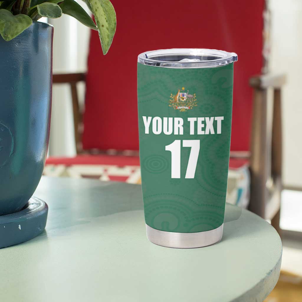 Custom Australia Rugby Tumbler Cup Sporty Style