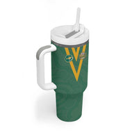 Custom Australia Rugby Tumbler With Handle Sporty Style