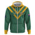 Custom Australia Rugby Zip Hoodie Sporty Style