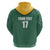 Custom Australia Rugby Zip Hoodie Sporty Style