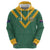 Custom Australia Rugby Zip Hoodie Sporty Style
