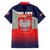 Poland Coat of Arms Hawaiian Shirt A white and Crowned Eagle