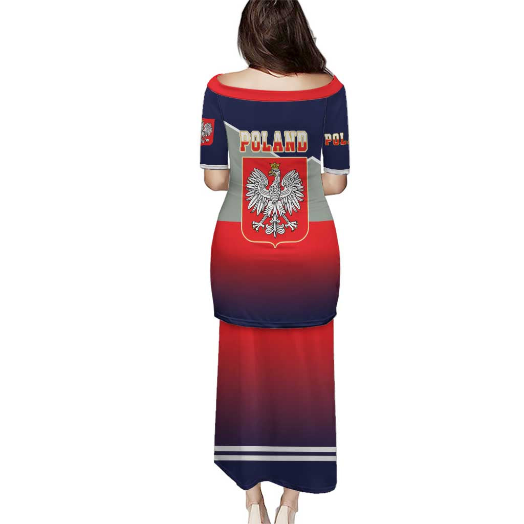 Poland Coat of Arms Puletasi A white and Crowned Eagle LT17 - Wonder Print Shop