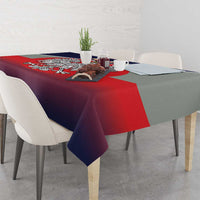 Poland Coat of Arms Tablecloth A white and Crowned Eagle LT17 - Wonder Print Shop