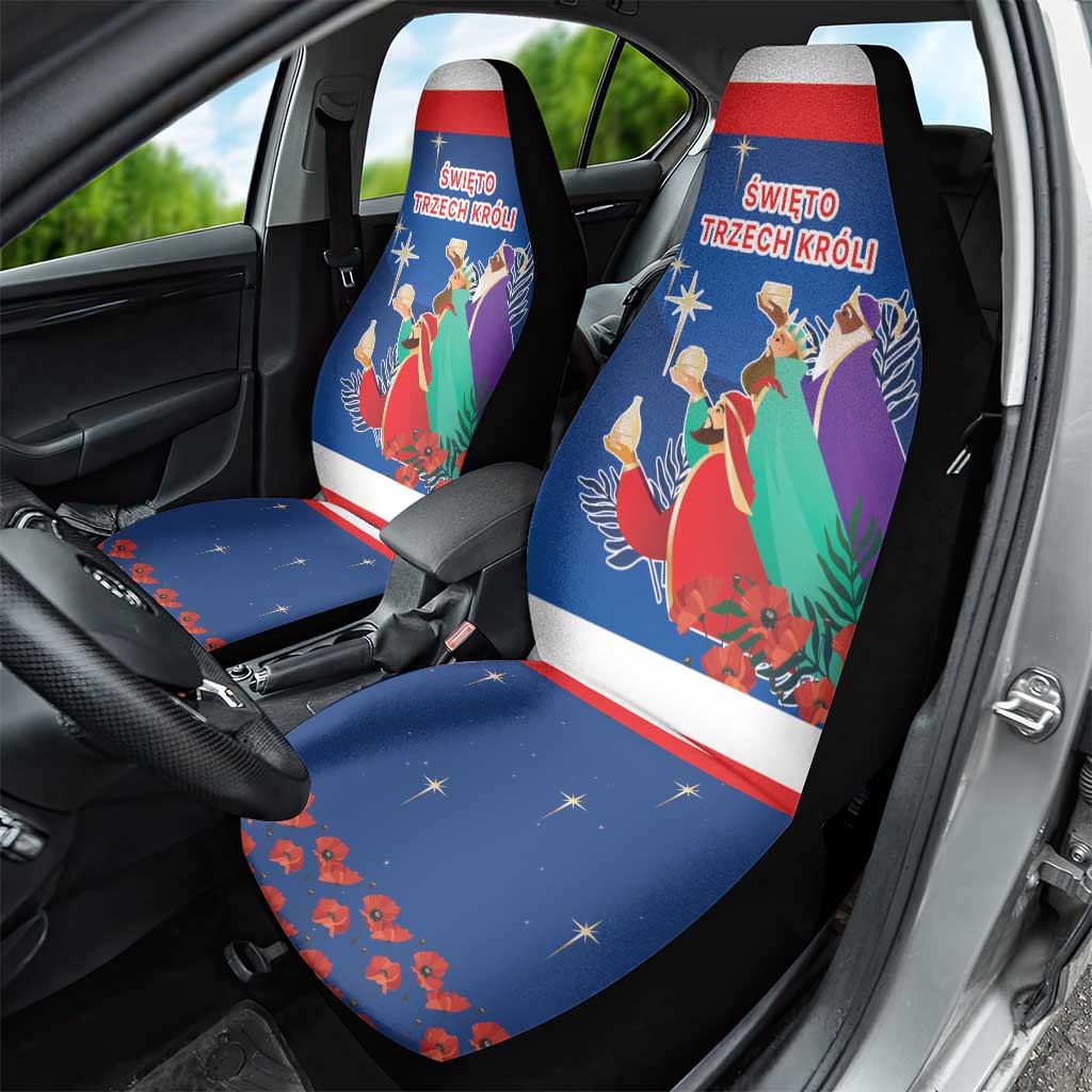 Poland Epiphany Car Seat Cover The Three Kings Day - Trzech Kroli