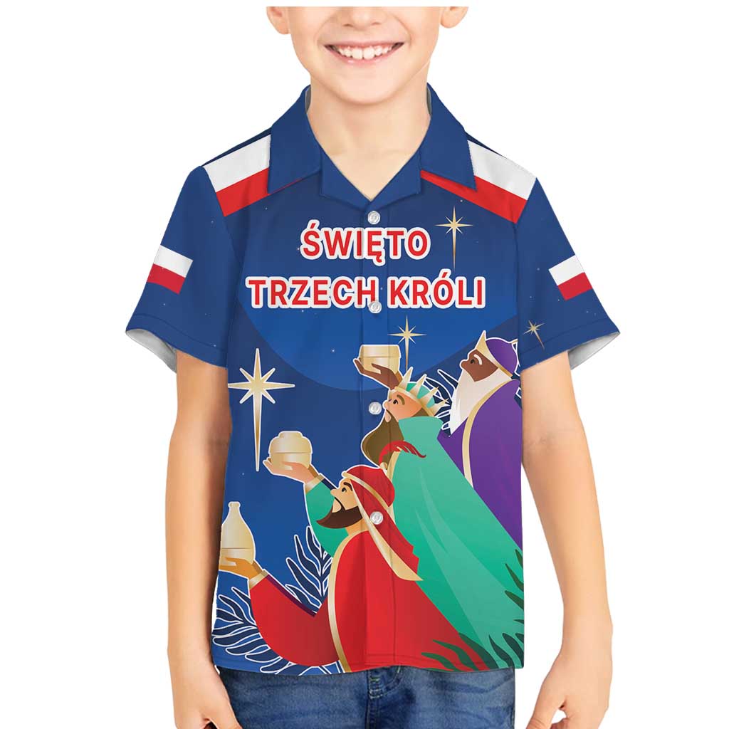 Poland Epiphany Family Matching Mermaid Dress and Hawaiian Shirt The Three Kings Day - Trzech Kroli