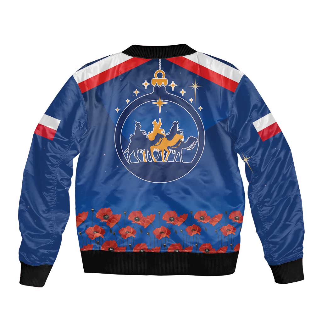 Poland Epiphany Sleeve Zip Bomber Jacket The Three Kings Day - Trzech Kroli LT17 - Wonder Print Shop
