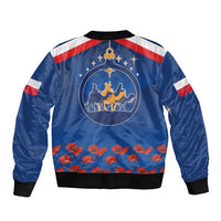Poland Epiphany Sleeve Zip Bomber Jacket The Three Kings Day - Trzech Kroli LT17 - Wonder Print Shop