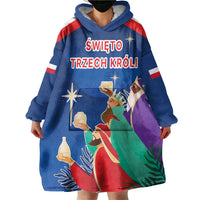 Poland Epiphany Wearable Blanket Hoodie The Three Kings Day - Trzech Kroli LT17 - Wonder Print Shop