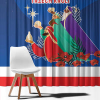 Poland Epiphany Window Curtain The Three Kings Day - Trzech Kroli LT17 - Wonder Print Shop