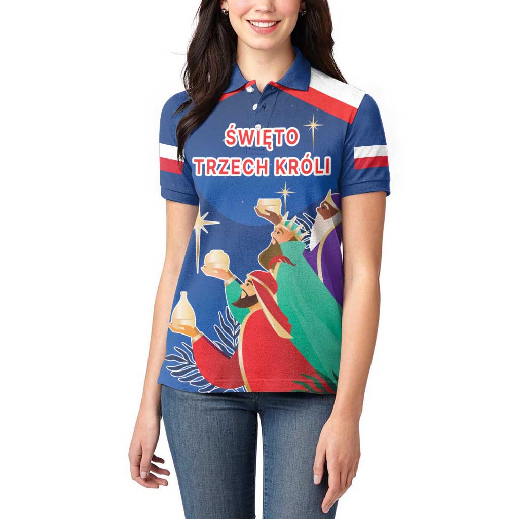 Poland Epiphany Women Polo Shirt The Three Kings Day - Trzech Kroli LT17 - Wonder Print Shop