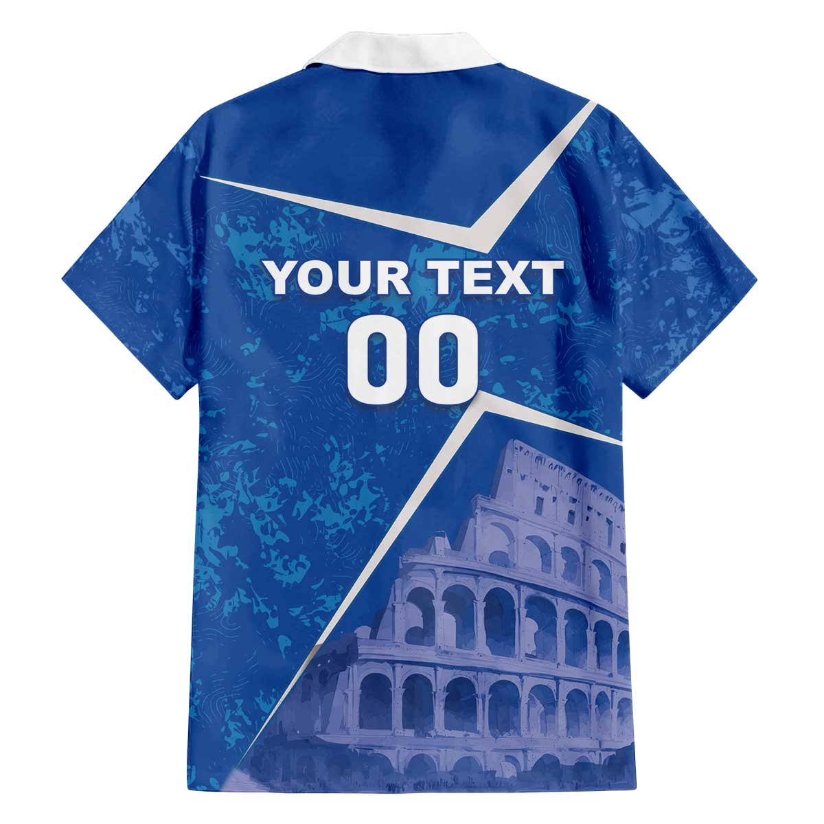 Custom Italy Football Family Matching Puletasi and Hawaiian Shirt With Colosseum - Wonder Print Shop