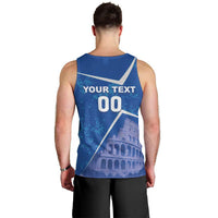 Custom Italy Football Men Tank Top With Colosseum - Wonder Print Shop