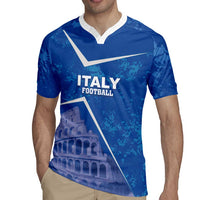 Custom Italy Football Rugby Jersey With Colosseum - Wonder Print Shop